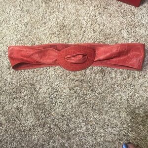 Vintage leather belt